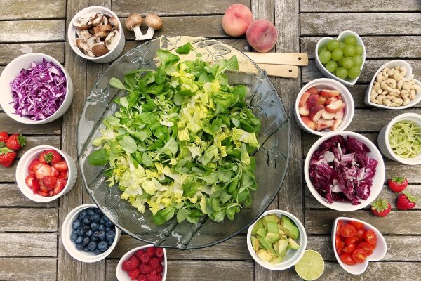 Salat In Der Mensa